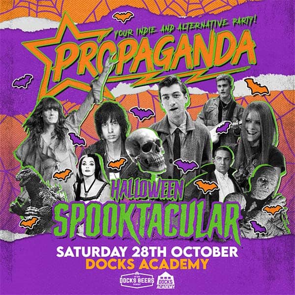 Propaganda Club Night at Docks Academy in Grimsby Halloween 2023