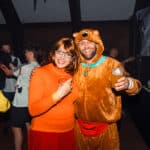 Photograph of customers dressed in Halloween Fancy dress for a Halloween club night