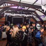 Photograph of customers dressed in Halloween Fancy dress for a Halloween club night