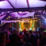 Photograph of customers dressed in Halloween Fancy dress for a Halloween club night