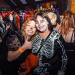 Photograph of customers dressed in Halloween Fancy dress for a Halloween club night