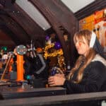 Photograph of customers dressed in Halloween Fancy dress for a Halloween club night